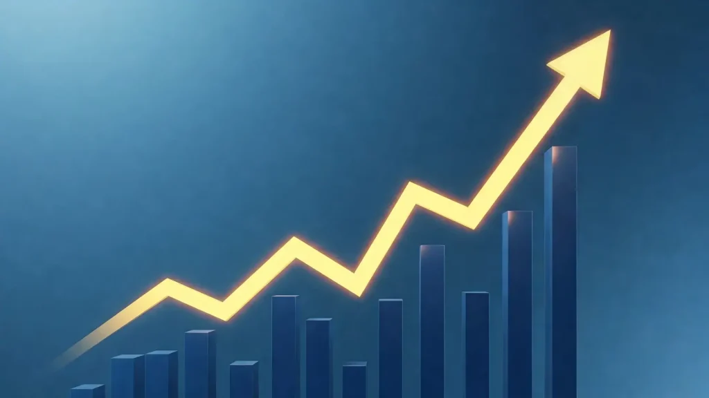 graph showing cro going up the way