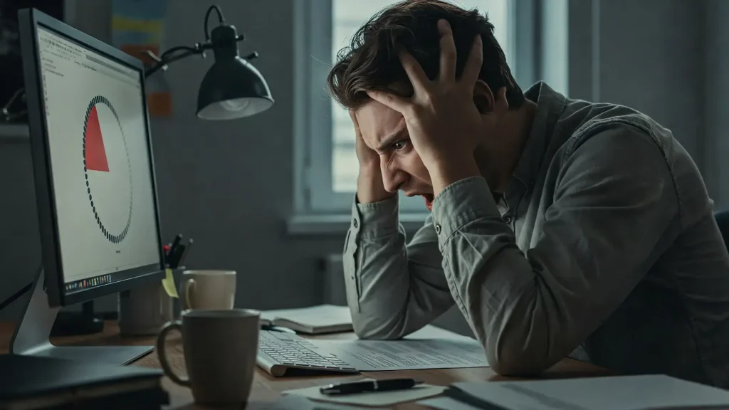 stressed out owner loosing customers